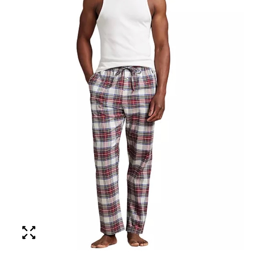 Ralph Lauren Red and Blue Plaid Pants